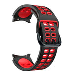 Dây đồng hồ thay thế silicone hai màu lỗ đôi, Dành cho Samsung Galaxy Watch4 40mm / 44mm