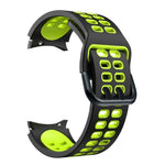 Dây đồng hồ thay thế silicone hai màu lỗ đôi, Dành cho Samsung Galaxy Watch4 40mm / 44mm