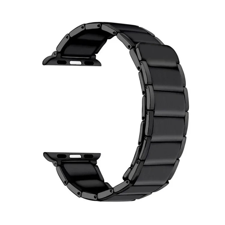Dây thay thế thép từ tính khớp tre, Dành cho Apple Watch Series, 7 41mm / 6&SE&5&4 40mm / 3&2&1 38mm, 7 45mm / 6&SE&5&4 44mm / 3&2&1 42mm