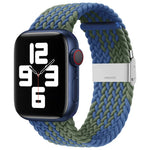 Dây đồng hồ thay thế một khóa bện nylon cho Apple Watch Series, 7 41mm / 6 & SE & 5 & 4 40mm / 3 & 2 & 1 38mm