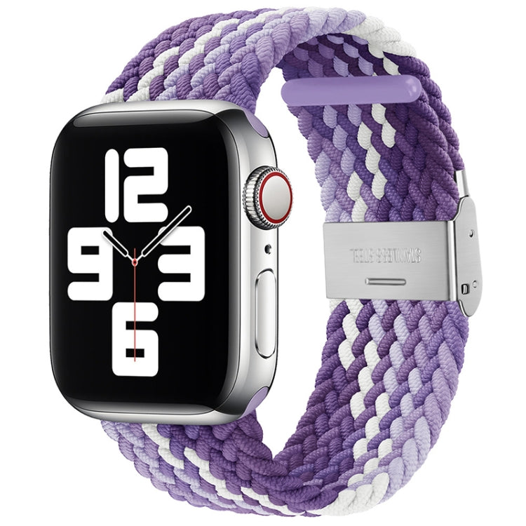 Dây thay thế một khóa bện nylon, Dành cho Apple Watch Series, 7 45mm / 6&SE&5&4 44mm / 3&2&1 42mm
