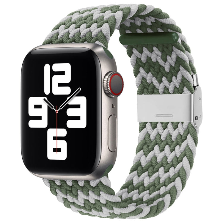 Dây thay thế một khóa bện nylon, Dành cho Apple Watch Series, 7 45mm / 6&SE&5&4 44mm / 3&2&1 42mm