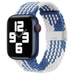 Dây thay thế một khóa bện nylon, Dành cho Apple Watch Series, 7 45mm / 6&SE&5&4 44mm / 3&2&1 42mm