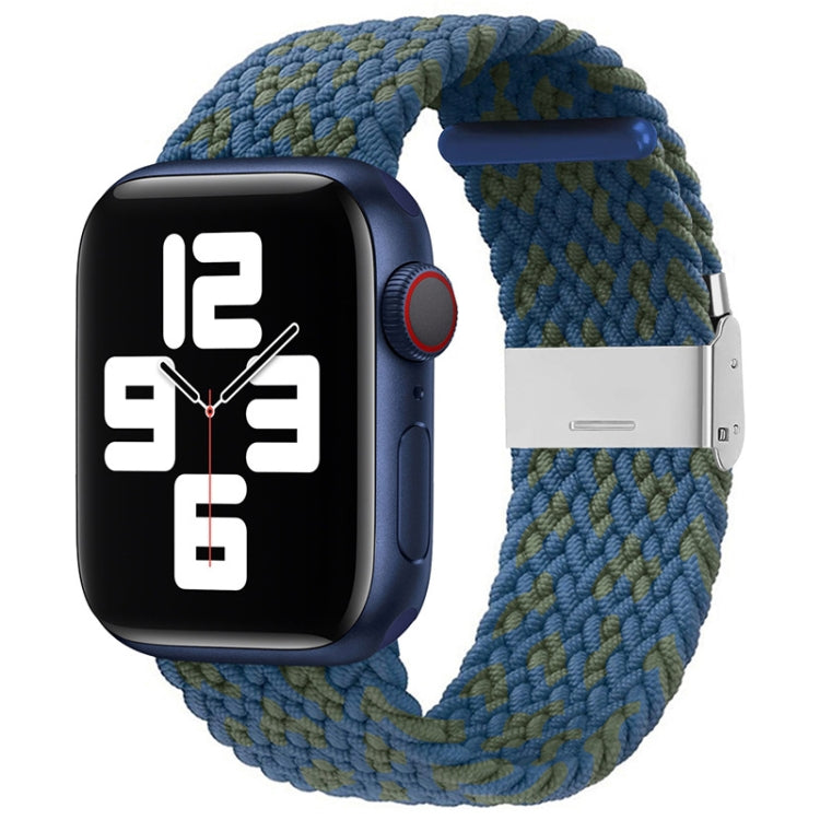 Dây thay thế một khóa bện nylon, Dành cho Apple Watch Series, 7 45mm / 6&SE&5&4 44mm / 3&2&1 42mm
