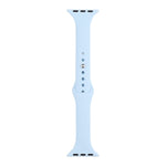 Dây thay thế silicone mảnh cho Apple Watch Series, 7 45mm / 6&SE&5&4 44mm / 3&2&1 42mm