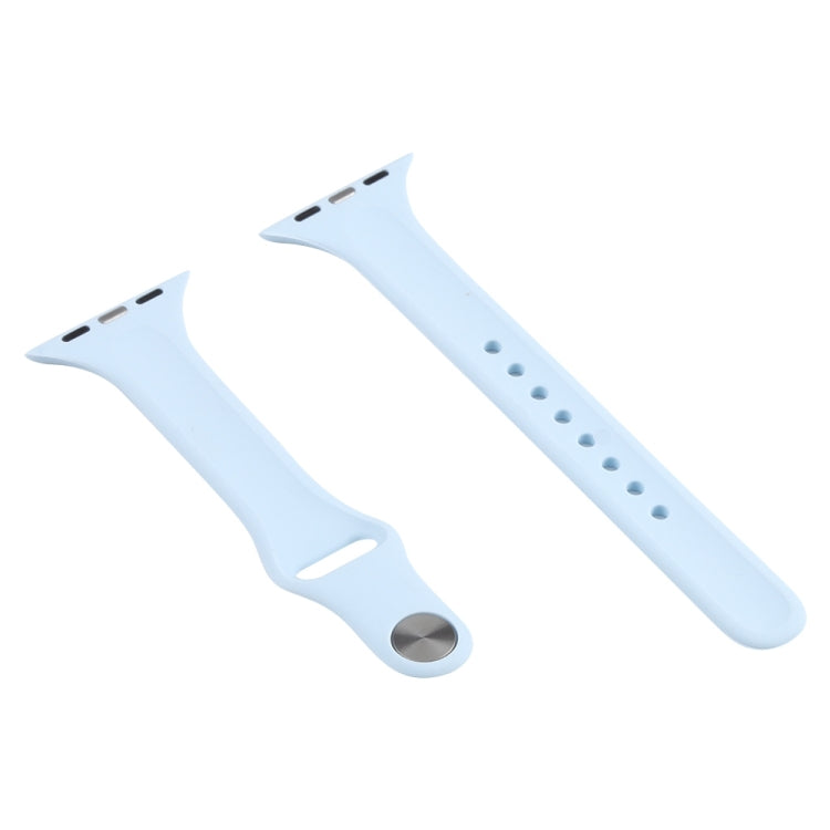Dây thay thế silicone mảnh cho Apple Watch Series, 7 45mm / 6&SE&5&4 44mm / 3&2&1 42mm