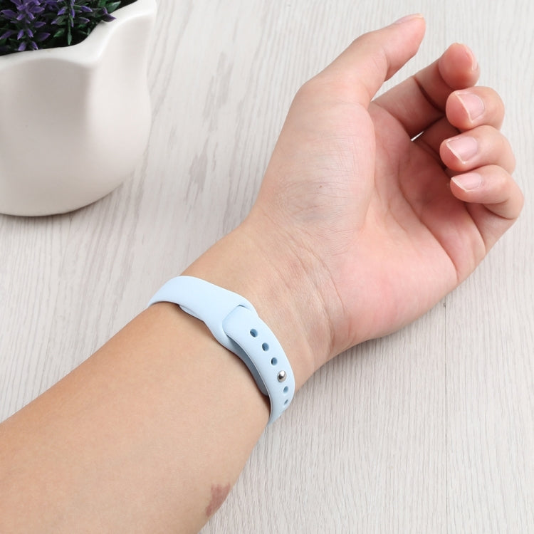 Dây thay thế silicone mảnh cho Apple Watch Series, 7 45mm / 6&SE&5&4 44mm / 3&2&1 42mm