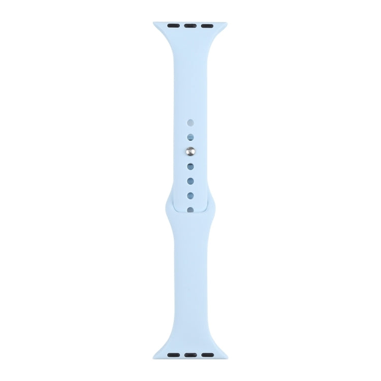 Dây đồng hồ thay thế silicone mảnh mai cho Apple Watch Series, 7 41mm / 6&SE&5&4 40mm / 3&2&1 38mm