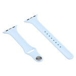 Dây đồng hồ thay thế silicone mảnh mai cho Apple Watch Series, 7 41mm / 6&SE&5&4 40mm / 3&2&1 38mm