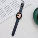 Dây đồng hồ da may, Dành cho Samsung Galaxy Watch4 40mm / 44mm
