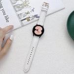 Dây đồng hồ da may, Dành cho Samsung Galaxy Watch4 40mm / 44mm