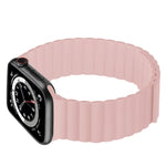 Dây đồng hồ ngắn tích hợp nam châm silicone cho Apple Watch Series, 7 41mm / 6&SE&5&4 40mm / 3&2&1 38mm, 7 45mm / 6&SE&5&4 44mm / 3&2&1 42mm