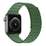 Dây đồng hồ dài tích hợp nam châm silicone cho Apple Watch Series, 7 41mm / 6&SE&5&4 40mm / 3&2&1 38mm, 7 45mm / 6&SE&5&4 44mm / 3&2&1 42mm