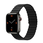 Dây đồng hồ dài tích hợp nam châm silicone cho Apple Watch Series, 7 41mm / 6&SE&5&4 40mm / 3&2&1 38mm, 7 45mm / 6&SE&5&4 44mm / 3&2&1 42mm