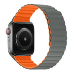 Dây đồng hồ dài tích hợp nam châm silicone cho Apple Watch Series, 7 41mm / 6&SE&5&4 40mm / 3&2&1 38mm, 7 45mm / 6&SE&5&4 44mm / 3&2&1 42mm