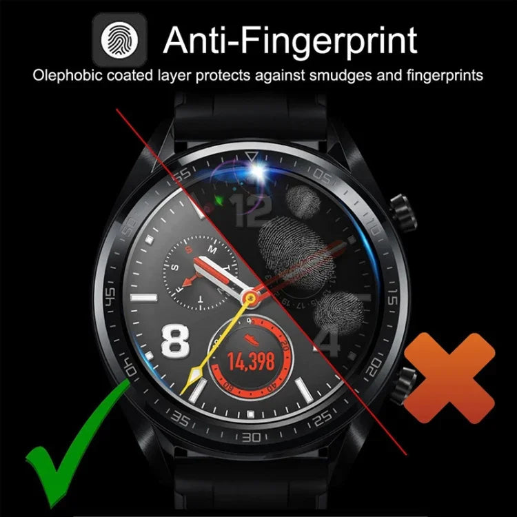 Miếng kính cường lực đường kính 22mm đa năng cho Samsung / LG / Sony / Huawei / Garmin, 22mm