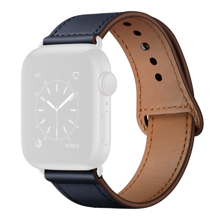 Dây đeo đồng hồ thay thế bằng da cho Apple Watch Series, 7 45mm / 6&SE&5&4 44mm / 3&2&1 42mm, 7 41mm / 6&SE&5&4 40mm / 3&2&1 38mm