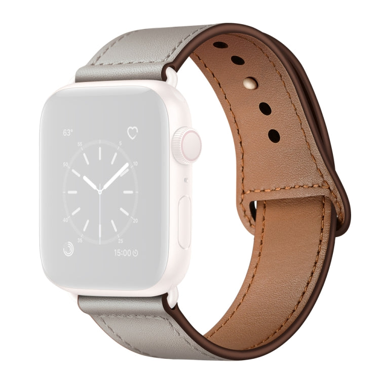 Dây đeo đồng hồ thay thế bằng da cho Apple Watch Series, 7 45mm / 6&SE&5&4 44mm / 3&2&1 42mm, 7 41mm / 6&SE&5&4 40mm / 3&2&1 38mm