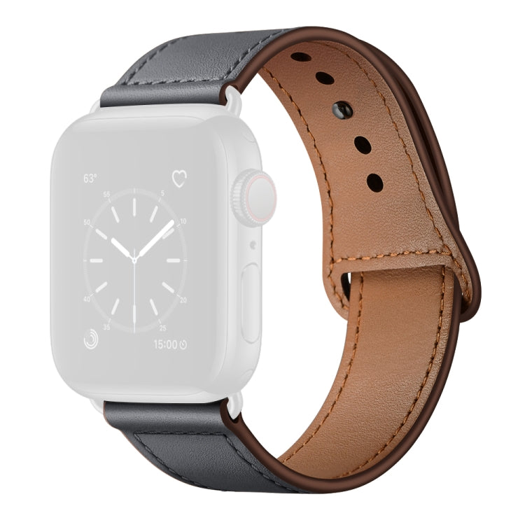 Dây đeo đồng hồ thay thế bằng da cho Apple Watch Series, 7 45mm / 6&SE&5&4 44mm / 3&2&1 42mm, 7 41mm / 6&SE&5&4 40mm / 3&2&1 38mm