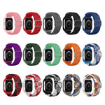 Dây đồng hồ thay thế tích hợp khung khóa TPU cho Apple Watch Series, 6 & SE & 5 & 4 40mm / 3 & 2 & 1 38mm, 6 & SE & 5 & 4 44mm / 3 & 2 & 1 42mm