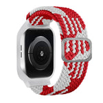 Dây đồng hồ thay thế tích hợp khung khóa TPU cho Apple Watch Series, 6 & SE & 5 & 4 40mm / 3 & 2 & 1 38mm, 6 & SE & 5 & 4 44mm / 3 & 2 & 1 42mm