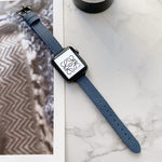 Dây đồng hồ mỏng họa tiết vân quả vải cho Apple Watch Series, 7 41mm / 6&SE&5&4 40mm / 3&2&1 38mm, 7 45mm / 6&SE&5&4 44mm / 3&2&1 42mm