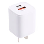 20WACB Sạc nhanh 20W QC3.0 + PD, phích cắm AU, phích cắm EU, phích cắm US