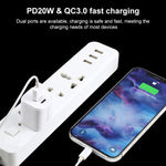 20WACB Sạc nhanh 20W QC3.0 + PD, phích cắm AU, phích cắm EU, phích cắm US