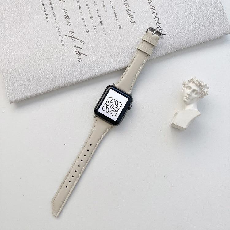 Dây đồng hồ thay thế bằng da bò hình đuôi dao cho Apple Watch Series, 7 45mm / 6&SE&5&4 44mm / 3&2&1 42mm, 7 41mm / 6&SE&5&4 40mm / 3&2&1 38mm