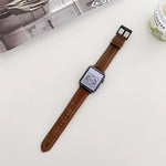 Dây đồng hồ thay thế họa tiết da ngựa điên mờ cho Apple Watch Series, 7 45mm / 6&SE&5&4 44mm / 3&2&1 42mm, 7 41mm / 6&SE&5&4 40mm / 3&2&1 38mm