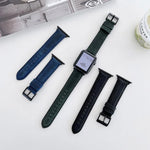 Dây đồng hồ thay thế họa tiết da ngựa điên mờ cho Apple Watch Series, 7 45mm / 6&SE&5&4 44mm / 3&2&1 42mm, 7 41mm / 6&SE&5&4 40mm / 3&2&1 38mm