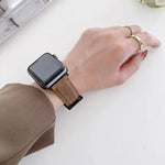 Dây đồng hồ thay thế họa tiết da ngựa điên mờ cho Apple Watch Series, 7 45mm / 6&SE&5&4 44mm / 3&2&1 42mm, 7 41mm / 6&SE&5&4 40mm / 3&2&1 38mm