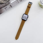 Dây đồng hồ thay thế họa tiết da ngựa điên mờ cho Apple Watch Series, 7 45mm / 6&SE&5&4 44mm / 3&2&1 42mm, 7 41mm / 6&SE&5&4 40mm / 3&2&1 38mm