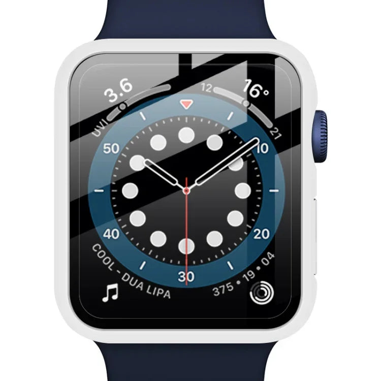 Ốp Bảo Vệ PC Chống Sốc IMAK Kèm Miếng Dán Kính Cường Lực, Dành Cho Apple Watch Series 6 & SE & 5 & 4 44mm, Dành Cho Apple Watch Series 3 & 2 & 1 42mm, Dành Cho Apple Watch Series 6 & SE & 5 & 4 40mm, Dành Cho Apple Watch Series 3 & 2 & 1 38mm