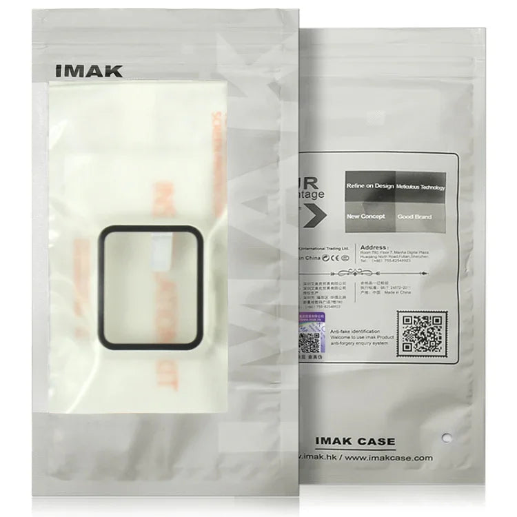 Ốp Bảo Vệ PC Chống Sốc IMAK Kèm Miếng Dán Kính Cường Lực, Dành Cho Apple Watch Series 6 & SE & 5 & 4 44mm, Dành Cho Apple Watch Series 3 & 2 & 1 42mm, Dành Cho Apple Watch Series 6 & SE & 5 & 4 40mm, Dành Cho Apple Watch Series 3 & 2 & 1 38mm