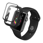 Ốp Bảo Vệ PC Chống Sốc IMAK Kèm Miếng Dán Kính Cường Lực, Dành Cho Apple Watch Series 6 & SE & 5 & 4 44mm, Dành Cho Apple Watch Series 3 & 2 & 1 42mm, Dành Cho Apple Watch Series 6 & SE & 5 & 4 40mm, Dành Cho Apple Watch Series 3 & 2 & 1 38mm