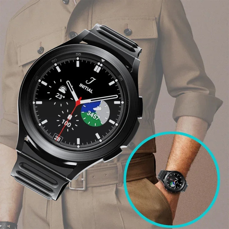 Dây đồng hồ silicone, Dành cho Samsung Galaxy Watch4 40mm / 44mm