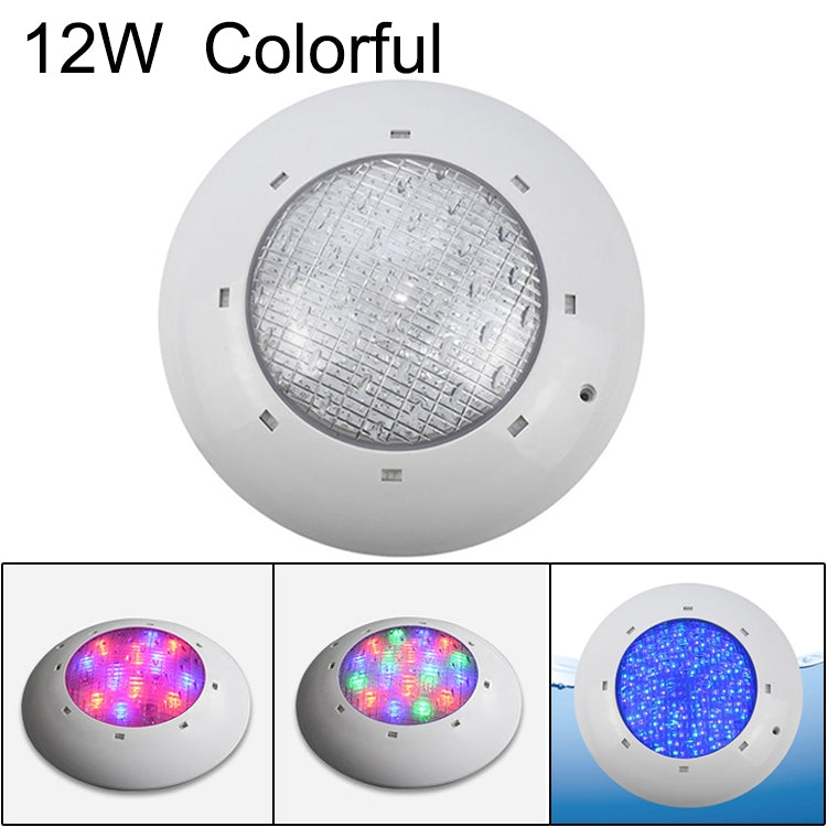 Đèn tường bể bơi nhựa ABS, đèn dưới nước, 6W, 9W, 12W, 18W, 24W, 12x3W, 18x3W