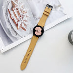 Dây đồng hồ da hai mặt, Dành cho Samsung Galaxy Watch4 40mm / 44mm