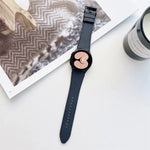 Dây đồng hồ da hai mặt, Dành cho Samsung Galaxy Watch4 40mm / 44mm