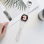 Dây đồng hồ da hai mặt, Dành cho Samsung Galaxy Watch4 40mm / 44mm