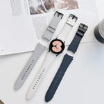 Dây đồng hồ da hai mặt, Dành cho Samsung Galaxy Watch4 40mm / 44mm
