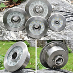 Đèn phun nước dưới nước vòng cảnh quan LED thép không gỉ, 6W, 9W, 12W, 18W, 24W