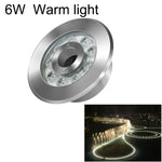 Đèn phun nước dưới nước vòng cảnh quan LED thép không gỉ, 6W, 9W, 12W, 18W, 24W