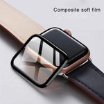 Miếng Dán Màn Hình Mềm Vật Liệu Tổng Hợp 3D Cong Cho Apple Watch Series 6 / 5 / 4 / SE 3 / SE 2 / SE 1 40mm, Cho Apple Watch Series 7 41mm, Cho Apple Watch Series 7 45mm, Cho Apple Watch Series 6&SE&5&4 40mm, Cho Apple Watch Series 6&SE&5&4 44mm...