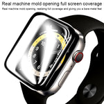 Miếng Dán Màn Hình Mềm Vật Liệu Tổng Hợp 3D Cong Cho Apple Watch Series 6 / 5 / 4 / SE 3 / SE 2 / SE 1 40mm, Cho Apple Watch Series 7 41mm, Cho Apple Watch Series 7 45mm, Cho Apple Watch Series 6&SE&5&4 40mm, Cho Apple Watch Series 6&SE&5&4 44mm...