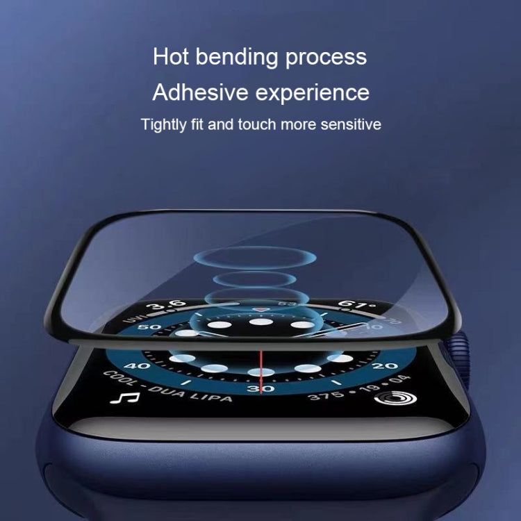 Miếng Dán Màn Hình Mềm Vật Liệu Tổng Hợp 3D Cong Cho Apple Watch Series 6 / 5 / 4 / SE 3 / SE 2 / SE 1 40mm, Cho Apple Watch Series 7 41mm, Cho Apple Watch Series 7 45mm, Cho Apple Watch Series 6&SE&5&4 40mm, Cho Apple Watch Series 6&SE&5&4 44mm...