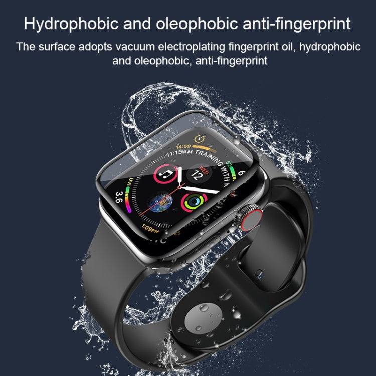 Miếng Dán Màn Hình Mềm Vật Liệu Tổng Hợp 3D Cong Cho Apple Watch Series 6 / 5 / 4 / SE 3 / SE 2 / SE 1 40mm, Cho Apple Watch Series 7 41mm, Cho Apple Watch Series 7 45mm, Cho Apple Watch Series 6&SE&5&4 40mm, Cho Apple Watch Series 6&SE&5&4 44mm...