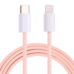 Cáp Dữ Liệu PD USB-C / Type-C sang 8 Pin, Chiều Dài Cáp: 1m, 12W, 20W