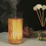 200ml Hollow-out Forest Pattern Wooden Essential Oil Aromatherapy Machine Ultrasonic Humidifier, USB, AU Plug, UK Plug, US Plug